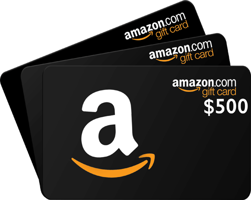 Get 500 USD Amazon Gift Card