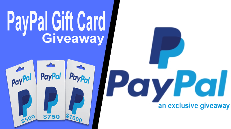 Paypal gift card giveaway