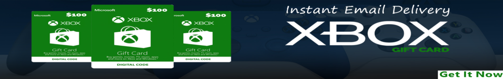 Get Xbox Gift Card-100