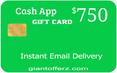 Get New $750 Cashapp Gift Card