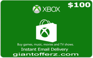 Get Xbox Gift Card-100