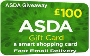 Get a ASDA Gift Card Giveaway