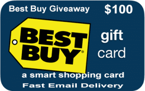 Redeem $100 Best Buy Gift Card Giveaway