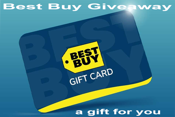 Redeem 100 usd Best Buy Gift Card Giveaway