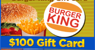 How to get a $100 burger king gift card