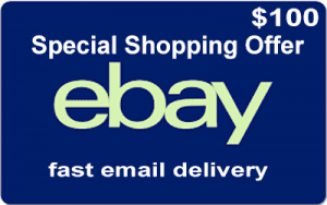 $100 eBay Gift Card Redeem