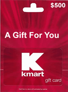 kmart gift card