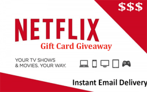 Get Netflix Gift Card with Subscription