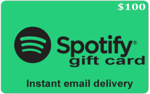 Spotify Premium $100 Gift Card