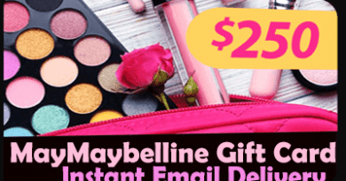Maybelline gift card