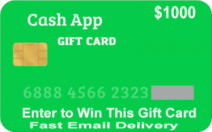 Redeem 1000 USD Cash App Gift Card