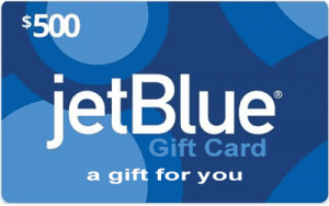 Get a 500 USD JetBlue Gift Card