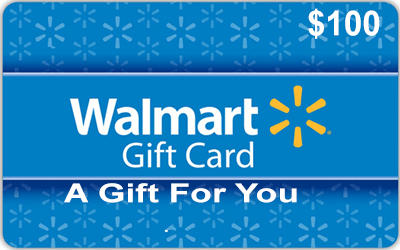 how to get a $100 Walmart gift card