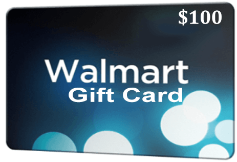 Redeem a 100 USD Walmart Gift Card