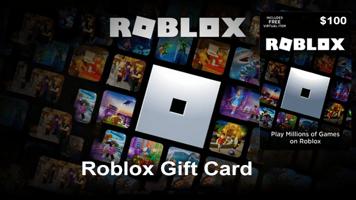Get 100 USD Unused Roblox Gift Cards