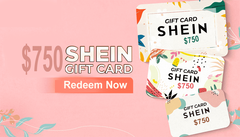 Redeem 750 USD Shein Online Gift Card