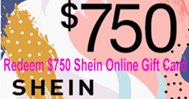 shein gift card with code