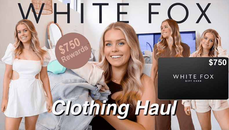 Redeem 750 USD White Fox Boutiques Gift Card
