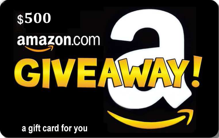 Get A 500 USD Amazon Gift Card Giveaway