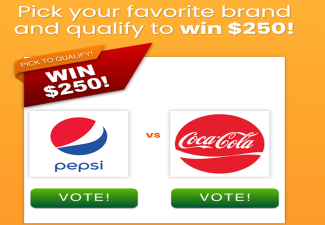 Vote Your Favorite Brand and Earn 250 USD Cash