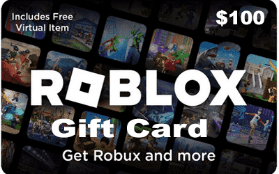 Roblox gift card with robux