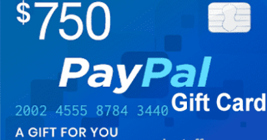 Redeem a $500 PayPal Mastercard Giveaway