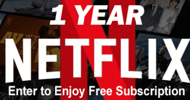 Netflix free subscriptions