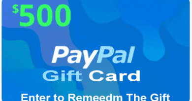 win a $500 Paypal gift card