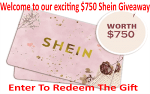 Fashion Shopping Spree Enjoy $750 Shein Gift Card