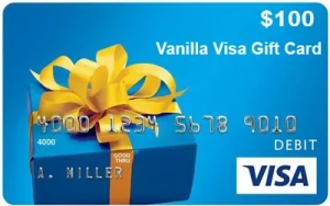 Redeem a $500 Vanilla Visa Gift Card