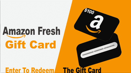 Amazon Fresh Gift card
