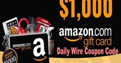 Daily Wire Coupon Code $1000 Amazon Gift Card