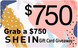 Grab a New $750 Shein Gift Card