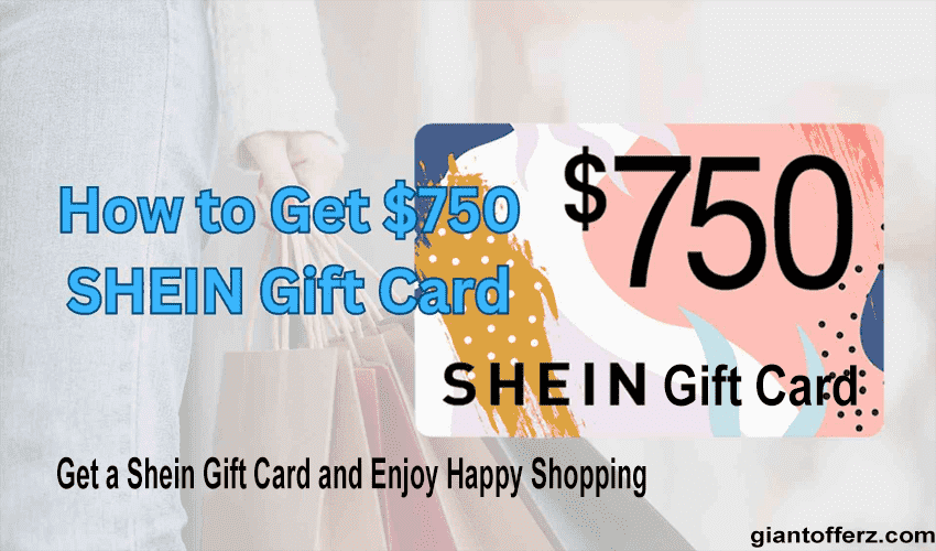 How To Get The $750 Shein Gift Card