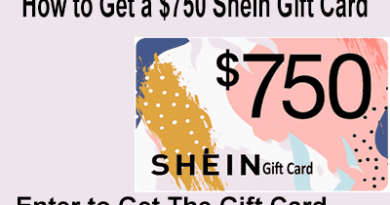 how to get a $750 shein gift card