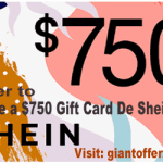 shein 1000 gift card