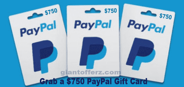 $750 PayPal gift card review