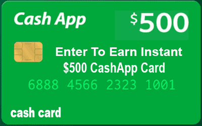 How can win a free cash app gift card