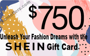 Unleash Your Fashion with the $750 Shein Gift Card