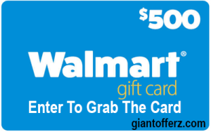 Grab a $500 Walmart Gift Card