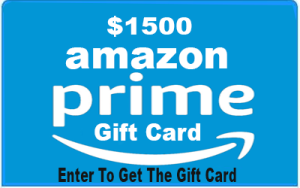 Grab a $1500 Amazon Prime Gift Card