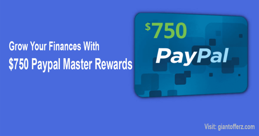 $750 PayPal Mastercard Rewards