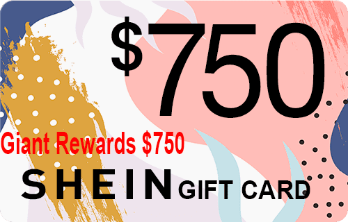 750 shein gift card legit