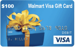 Rewards Giant $100 Walmart Visa Gift Card