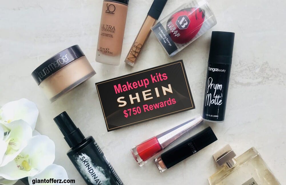 Makeup kits $750 Shein Rewards