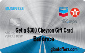 Chevron Gift Card