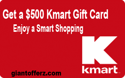 Get a $500 Kmart Gift Card