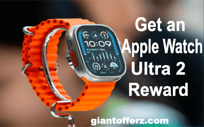Apple watch ultra reward