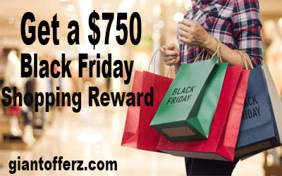 black friday shopping reward
