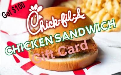 Chick Fil A Gift Card